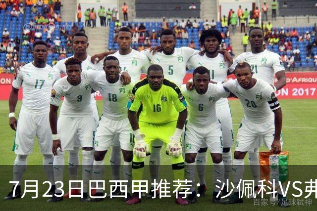 7月23日巴西甲推荐：沙佩科VS弗拉门戈